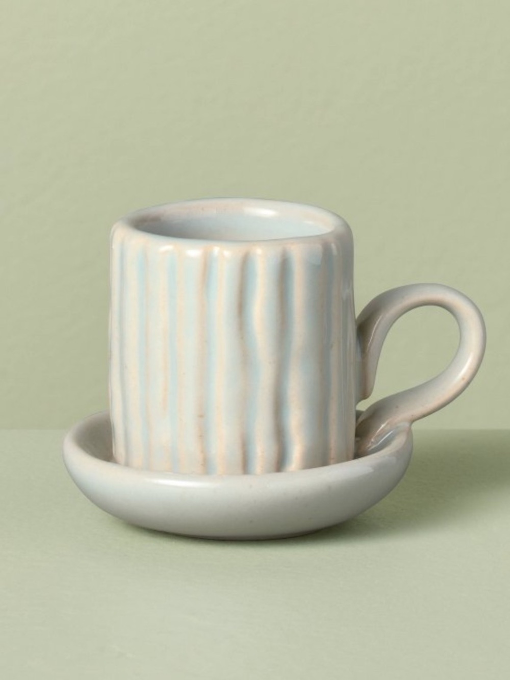 Textured Ceramic Match Holder Blue - Hearth & Hand™ with Magnolia